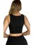 Askılı Crop Bluz-Si̇yah 2