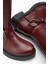 ZPİN-312 Premium Bordo Toka Aksesuarlı Fermuarlı Günlük Kadın Çizme 5