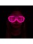 Pembe LED Işıklı Parti Gözlüğü - Neon Glow Şerit Gözlük 3 Modlu 2