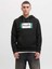Jjhayato Sweat Hood Siyah Erkek Sweatshirt 12278614 1