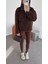 Kahverengi Teddy Sweat 5