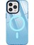 iPhone 12 Pro Max Kılıf Beta Magneticsafe Silikon - Mavi 1