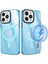 iPhone 12 Pro Max Kılıf Beta Magneticsafe Silikon - Mavi 2