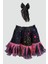 Kız Çocuk Siyah Yıldızlı Püsküllü Etek 1