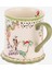 Spring Birds Yeşil Stoneware Kupa 275 ml 3