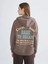 Baskılı Oversize Kadın Kalın Hoodie (W5) 4
