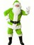 Açık Yeşil Noel Baba Kostümü Yetişkin 4