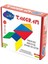 Turuncu Ahşap Tangram Oyunu, Eğlenceli ve Öğretici Zeka Geliştirici Takım 4