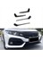 Honda Civic Hatchback 2020 2021 Için Karbon Fiber Ön ve Arka Sis Trims Trims (Yurt Dışından) 5