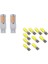 10PCS T10 W5W Cob LED Araç Otomatik Iç Ampul &amp 2x 7443 T20 LED Ampuller Amber Sarı 900 Lümenler Dönüş Sinyalleri Işık (Yurt Dışından) 1