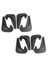 8pcs Universal Mud Fleps Mudguards Sıçrama Muhafızları Araba Suv Sedan Toyota Honda Ford Nissan-Bmw-Mercedes Audı (Yurt Dışından) 3