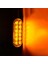 Araba Ön Aydınlatma 12V 24V Acil Durum Flaşı Uyarı Işıkları 12LED Flaş Işıkları Sarı Sinyal Lambası (Yurt Dışından) 3