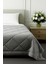 Polycotton Fırçalı Tek Kişilik Yorgan Gri-Gül Kurusu (155x215) 4