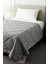 Polycotton Fırçalı Tek Kişilik Yorgan Gri-Gül Kurusu (155x215) 7