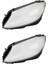 2x Ön Far Başı Işık Lambası Lens Mercedes Benz W205 C180 C200 C260L C280 2015-2017 Sol (Yurt Dışından) 2