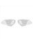 2 Pc Far Şeffaf Lens Lens Kapağı Mercedes-Benz C-Serisi W204 C180 C200 C260 2011-2013 Sağ ve Sol (Yurt Dışından) 3