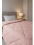Polycotton Fırçalı Tek Kişilik Yorgan Fuşya - Gül Kurusu (155x215) 6