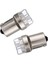2x Beyaz 9 LED Kuyruk Sideli Uç Gösterge Işık Lambası Ampul 12V BA15S P21W 1156 (Yurt Dışından) 2
