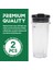 Ninja BL660 BL770 BL740/QB3000 Için Dört Kapaklı 2 Adet 16 Oz Bardak (Yurt Dışından) 4