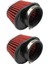 2pcs Evrensel Yuvarlak Konik Araba Motosiklet Hava Filtresi 51MM 2 Inç Emme Filtre-Kırmızı (Yurt Dışından) 1