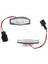 2pcs Araba LED Plaka Işık Plaka Hafif Lamba Honda Civic Honda Accord Siyah (Yurt Dışından) 1