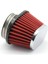 1pcs Evrensel Yuvarlak Konik Araba Motosiklet Hava Filtresi 51MM 2 Inç Emme Filtre-Kırmızı (Yurt Dışından) 4