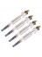 Mitsubishi Shogun Pajero Için 4pcs Isıtıcı Glow Fişleri 2 8 4M40T 4M40 -Diesel GP5501 (Yurt Dışından) 2