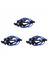 3x 32700-PTO-100 Buji Teli Seti Honda Civic Del Sol 1992-2002 Mavi Için Yüksek Performanslı Ateşleme Teli (Yurt Dışından) 1