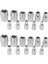 22PC Dişi E Torx Yıldız Soketi Seti Rail E4 - E20 Harici Yıldız Tork Soketi Seti (Yurt Dışından) 1