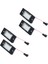 4pcs Hata Yok LED LED Numaralı Plasya Plaka Lıght Vw Volkswagen Golf 5 Touareg Touareg Tıguan Porsche Cayenne (Yurt Dışından) 1