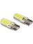 10PCS T10 W5W Cob LED Araba Otomatik Iç Yan Park Ampul Kubbe Işık Lamba (Yurt Dışından) 4
