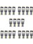 T10 168 LED Araba Ampulü 20PCS 194 W5W 12-Smd 3030 Yonga Seti LED Ampul Kanbus (Yurt Dışından) 1