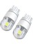 4pcs W5W T10 2 Smd 3030 LED Ampuller Süper Parlak Beyaz Araba Dış Gündüz Koşu Işıkları Ampul 12V Lisans Işığı (Yurt Dışından) 1