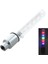 2pcs Araba Bisiklet Bisiklet Tekerleği Lastik Valf Kapağı Neon 5 LED Işık Lambası (Yurt Dışından) 4