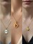 Üçlü Kombin Altın Kaplama Sembol Kolye Seti 1