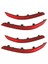 Arka Tampon Reflektör Işık Trim 2048200374 2048200474 Mercedes-Benz Glk Sınıfı GLK250 GLK300 GLK350 L+R 4pcs (Yurt Dışından) 1