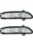 2x Araba Sağ Kapı Aynası Turn Sinyal Işığı Mercedes W211 W221 W219 2007-2011 E320 E350 E550 E63 2198200621 (Yurt Dışından) 1