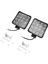 10 Pcs 48W 6000K LED Spot Işın Işleri Işıkları Lamba Traktör Suv Kamyon 4WD 12V 24V (Yurt Dışından) 2