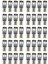 T10 168 LED Araba Ampulü 40PCS 194 W5W 12-Smd 3030 Yonga Seti LED Ampul Kanbus Için Araba Iç Kubbe Haritası Kapısı Nezaket Lisansı (Yurt Dışından) 1
