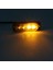 12PCS 4 LED Amber Recovery Flaş Işıkları 12V 24V Turuncu Izgara Arızası Yanıp Sönüyor (Yurt Dışından) 5