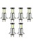 6x H7 LED Far Ampul Kiti Yüksek Düşük Işın 100W 30000LM Süper Parlak 6000K Beyaz (Yurt Dışından) 4
