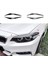 Bmw 2 Serisi F22 F23 2015-2019 Ön Far Kapağı Garnitür Şerit Kaş Kapağı Döşeme Çıkartması Karbon Fiber (Yurt Dışından) 4