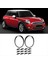 Siyah Far Trims Halka Çerçeveleri Mini Cooper Için Kapak Çifti R55 R56 2007-2015 51137149905 51137149906 51132752145 (Yurt Dışından) 1
