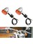 Motosiklet Turn Sinyalleri 2 Pcs ile Ön Arka Işıklar Motosiklet Slip-On Köpek Titreşim Anti Konfor Gidon (Yurt Dışından) 2