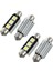 4x Smd LED Festoon 39 mm Canbus C5W 12V 3 Güç Smd Plakası ve Okuma Işığı - Bmw 3 Serisi E39 E46 E60 E90 (Yurt Dışından) 1
