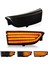 4x Araç Dinamik LED Dönüş Sinyali Dikizle Ayna Işıkları Ford Everest 2015-2019 Ranger T6 Raptor Wildtrak Duman (Yurt Dışından) 3
