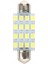 10 Adet 16 Torpido Araba Ampul LED Smd 3528 42 mm - Beyaz (Yurt Dışından) 2