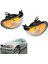 2 Pcs Amber Turn Sinyal Işık Köşesi Işık For-Bmw E46 3 Serisi 4-Door 2002-2005 Sağ ve Sol (Yurt Dışından) 5