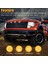 Ford F-150 Raptor Için 9x Füme Lens Amber LED Ön Izgara Lambaları Lambalar (Yurt Dışından) 4
