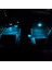 6pcs Araba Işığı LED Iç Atmosfer Işık Dekorasyon Lambası Ortam Ayak Işığı Honda Civic 10 2018-2020 Mavi (Yurt Dışından) 4